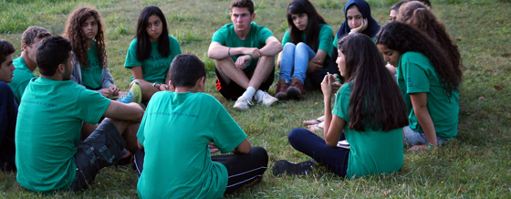 Quaker silent meeting